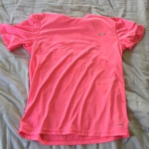 Men’s Pink Champion Duo-Dry Shirt (Small)